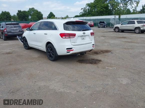 2018 Kia Sorento SX Limited with VIN 5XYPKDA55JG429852, listed as a IAAI auction lot 42823592 with 84,317 mi miles and . Bid and sale history available at DreamBid. Image 3.
