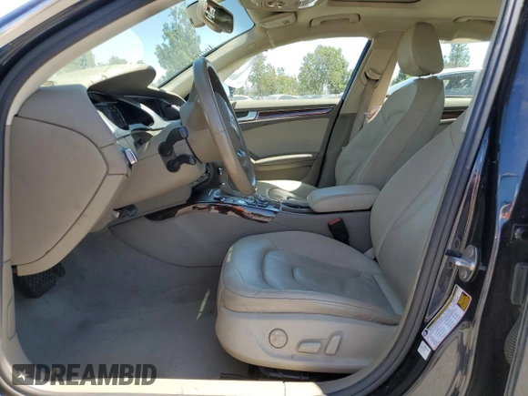 2012 Audi A4 2.0T Premium Plus with VIN WAUEFAFL6CA117704, listed as a Copart auction lot 68138614 with 90,938 mi miles and Salvage Title. Bid and sale history available at carsss.com. Image 7.