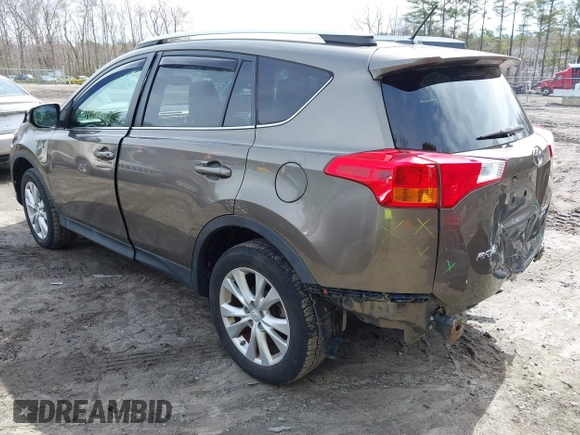 2014 Toyota RAV4 Limited with VIN 2T3DFREV3EW161809, listed as a IAAI auction lot 41929936 with 70,439 mi miles. Bid and sale history available at carsss.com. Image 3.