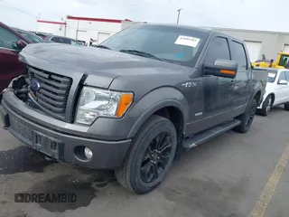 2012 Ford F-150 XL with VIN 1FTFW1ET4CKE20984, listed as a IAAI auction lot 42095203 with 168,879 mi miles and . Bid and sale history available at DreamBid. Image 2.