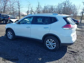 2016 Nissan Rogue S with VIN KNMAT2MV7GP736514, listed as a IAAI auction lot 41901246 with 80,732 mi miles. Bid and sale history available at carsss.com. Image 3.
