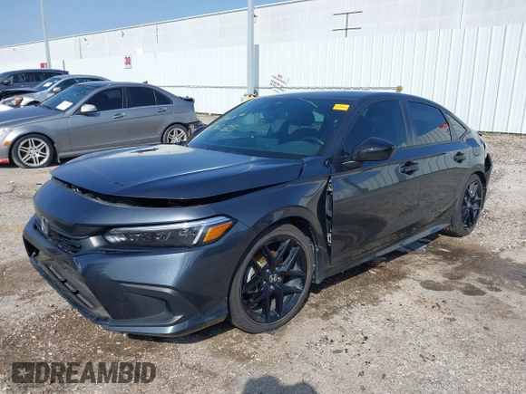 2024 Honda Civic Sport with VIN 2HGFE2F58RH526395, listed as a IAAI auction lot 41576275 with 14,692 mi miles and . Bid and sale history available at DreamBid. Image 18.