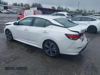 2023 Nissan Sentra SR with VIN 3N1AB8DV5PY272002, listed as a IAAI auction lot 42010828 with 13,210 mi miles and . Bid and sale history available at DreamBid. Image 3.