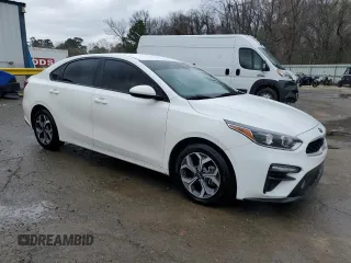 2021 Kia Forte LXS with VIN 3KPF24AD0ME314855, listed as a Copart auction lot 44819035 with 60,317 mi miles and Salvage Title. Bid and sale history available at carsss.com. Image 4.