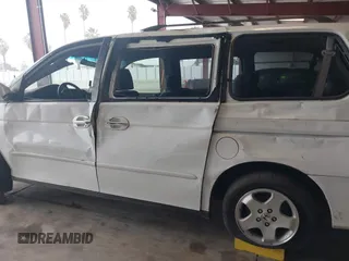 2000 Honda Odyssey EX with VIN 2HKRL187XYH622531, listed as a IAAI auction lot 41141272 with 225,668 mi miles and . Bid and sale history available at DreamBid. Image 6.