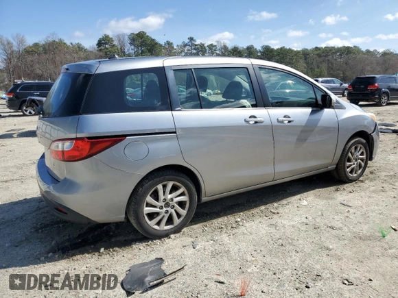 2014 Mazda 5 Sport with VIN JM1CW2BL3E0168267, listed as a Copart auction lot 50696245 with 196,541 mi miles and Salvage Title. Bid and sale history available at DreamBid. Image 3.