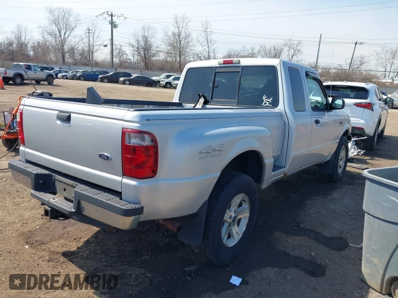2002 Ford Ranger XL Fleet with VIN 1FTZR45E12PB64098, listed as a IAAI auction lot 41787188 with 151,053 mi miles. Bid and sale history available at carsss.com. Image 4.