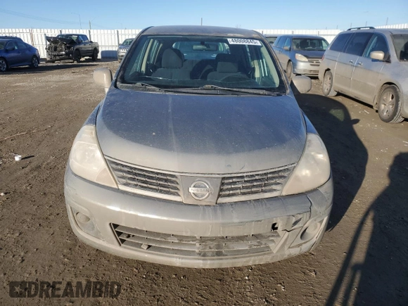 2007 Nissan Versa 1.8 S with VIN 3N1BC13E37L430117, listed as a Copart auction lot 48008845 with 255,460 mi miles and Salvage Title. Bid and sale history available at carsss.com. Image 5.