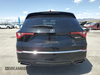 2023 Acura MDX Technology with VIN 5J8YD9H45PL002520, listed as a Copart auction lot 51916355 with 28,040 mi miles and Salvage title. Bid and sale history available at DreamBid. Image 6.