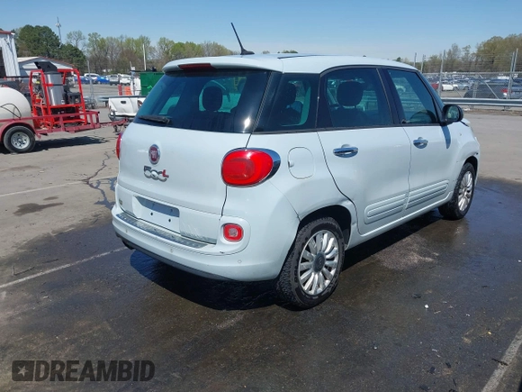 2015 FIAT 500L Easy with VIN ZFBCFABH8FZ031234, listed as a IAAI auction lot 41870102 with 86,267 mi miles and . Bid and sale history available at DreamBid. Image 4.