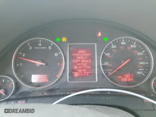 2005 Audi A4 1.8T with VIN WAUJC68EX5A065001, listed as a Copart auction lot 77533784 with 128,124 mi miles and Salvage Title. Bid and sale history available at carsss.com. Image 9.