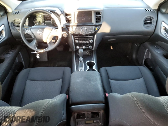 2017 Nissan Pathfinder SV with VIN 5N1DR2MM5HC632319, listed as a Copart auction lot 48549315 with 131,729 mi miles and Salvage Title. Bid and sale history available at carsss.com. Image 8.