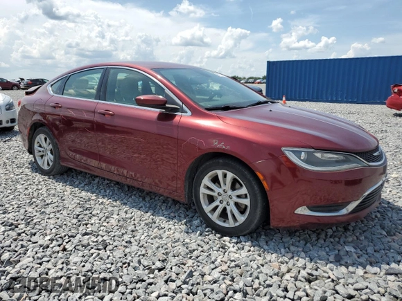 2015 Chrysler 200 Limited with VIN 1C3CCCABXFN676977, listed as a Copart auction lot 61131745 with 99,900 mi miles and Salvage title. Bid and sale history available at DreamBid. Image 4.