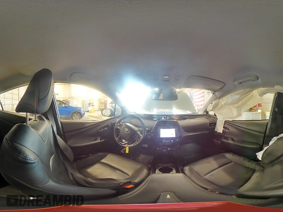 2022 Toyota Prius LE with VIN JTDL9MFU3N3034315, listed as a Copart auction lot 57041045 with 77,307 mi miles and Salvage title. Bid and sale history available at DreamBid. Image 15.