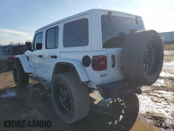 2020 Jeep Wrangler Unlimited Rubicon с VIN 1C4HJXFN8LW342681, выставлен на аукционе Copart как лот 88601185 с пробегом 53 065 миль миль и Списание • Salvage title. История ставок и продаж доступна на DreamBid. Изображение 2.