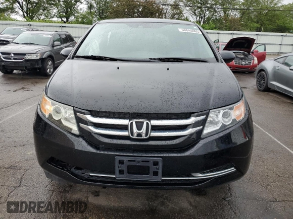2015 Honda Odyssey EX-L z VIN 5FNRL5H64FB048406, wystawiony jako Copart lot #58044065 z przebiegiem 61 005 mil mil oraz Szkoda całkowita • Salvage title. Historia ofert i sprzedaży dostępna na DreamBid. Obrazek 5.