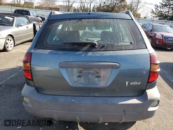 2006 Pontiac Vibe with VIN 5Y2SL65846Z460705, listed as a Copart auction lot 78142664 with 172,014 mi miles and Salvage Title. Bid and sale history available at DreamBid. Image 6.