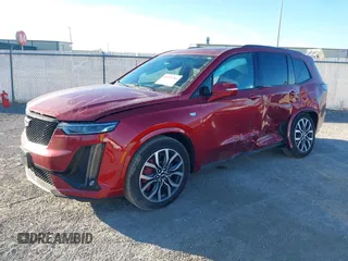 2022 Cadillac XT6 Sport with VIN 1GYKPHRS7NZ152832, listed as a IAAI auction lot 41591284 with 53,787 mi miles. Bid and sale history available at carsss.com. Image 18.