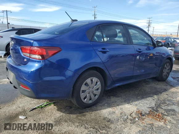 2020 Kia Rio S with VIN 3KPA24AD7LE331953, listed as a Copart auction lot 42652665 with 83,584 mi miles and Salvage Title. Bid and sale history available at carsss.com. Image 3.