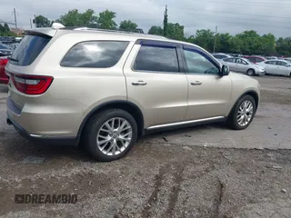 2015 Dodge Durango Citadel with VIN 1C4SDHET1FC702219, listed as a IAAI auction lot 42705080 with 159,995 mi miles and . Bid and sale history available at DreamBid. Image 4.