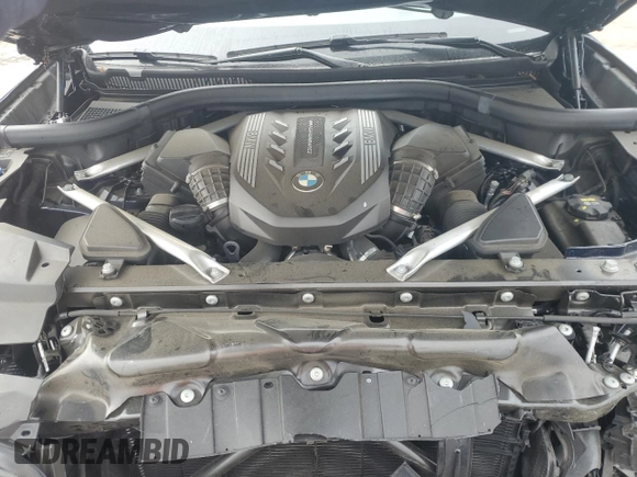2022 BMW X5 M50i with VIN 5UXJU4C04N9J66230, listed as a Copart auction lot 86374124 with 0 mi miles and Salvage Title. Bid and sale history available at carsss.com. Image 12.