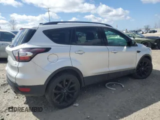 2017 Ford Escape SE with VIN 1FMCU9GD2HUC63427, listed as a Copart auction lot 50571535 with 102,911 mi miles and Salvage Title. Bid and sale history available at carsss.com. Image 3.