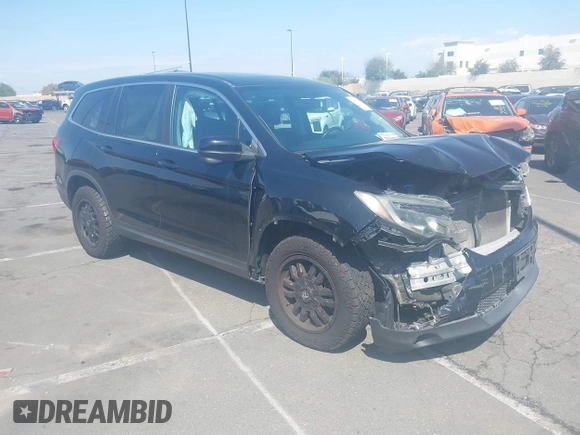 2016 Honda Pilot EX-L with VIN 5FNYF5H5XGB029595, listed as a IAAI auction lot 41561758 with 172,725 mi miles and . Bid and sale history available at DreamBid. Image 1.