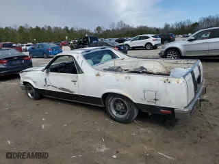 1981 Chevrolet El Camino with VIN 1GCCW80JXBD431816, listed as a Copart auction lot 46290535 with 22,666 mi miles and Salvage Title. Bid and sale history available at carsss.com. Image 2.
