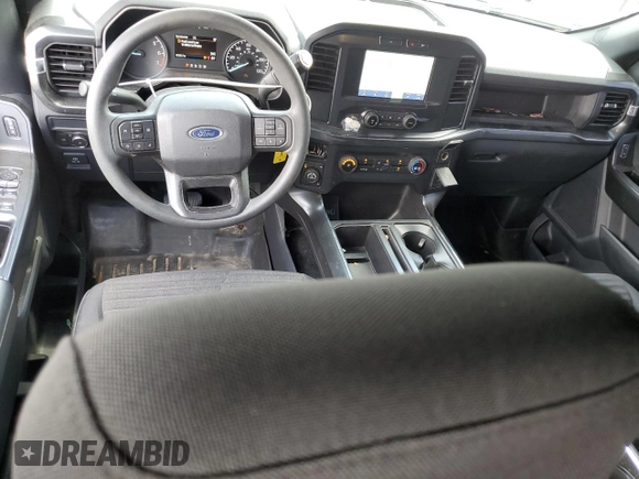 2022 Ford F-150 XL with VIN 1FTEW1EP7NFA44775, listed as a Copart auction lot 55043865 with 60,982 mi miles and Salvage Title. Bid and sale history available at DreamBid. Image 8.