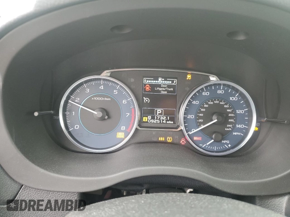 2016 Subaru Crosstrek Limited with VIN JF2GPALC9G8234995, listed as a Copart auction lot 61446105 with 92,514 mi miles and Salvage title. Bid and sale history available at DreamBid. Image 9.