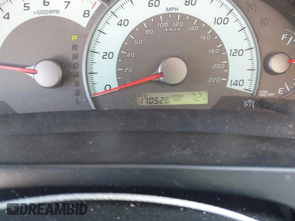 2007 Toyota Camry CE with VIN 4T1BE46K77U038284, listed as a IAAI auction lot 41926200 with 170,526 mi miles and . Bid and sale history available at DreamBid. Image 7.