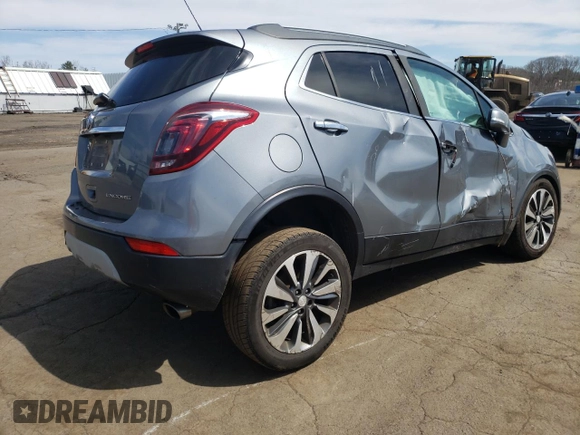 2019 Buick Encore Essence with VIN KL4CJCSM3KB783831, listed as a Copart auction lot 53015735 with 137,591 mi miles and Salvage Title. Bid and sale history available at carsss.com. Image 3.