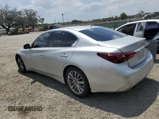 2020 Infiniti Q50 Luxe z VIN JN1EV7AP1LM204284, wystawiony jako Copart lot #55536325 z przebiegiem 99 332 mil mil oraz Nie do naprawy • Non repairable. Historia ofert i sprzedaży dostępna na DreamBid. Obrazek 2.