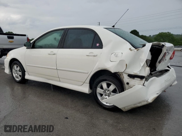 2008 Toyota Corolla CE with VIN 2T1BR32E18C904806, listed as a Copart auction lot 55572675 with 213,086 mi miles and Salvage Title. Bid and sale history available at DreamBid. Image 2.