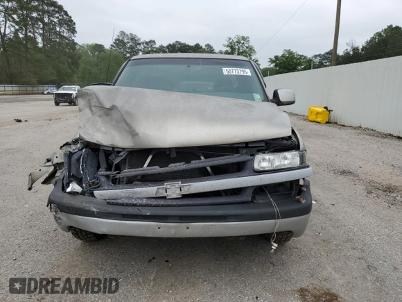 2002 Chevrolet Silverado 1500 LS with VIN 2GCEC19V621295145, listed as a Copart auction lot 50773795 with 245,920 mi miles and Salvage Title. Bid and sale history available at DreamBid. Image 5.