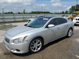 2013 Nissan Maxima S with VIN 1N4AA5AP1DC813173, listed as a Copart auction lot 58071745 with 170,277 mi miles and Salvage title. Bid and sale history available at DreamBid. Image 1.