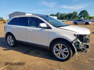 2011 Ford Edge Limited with VIN 2FMDK3KC6BBA34087, listed as a Copart auction lot 62567215 with 219,552 mi miles and Salvage title. Bid and sale history available at DreamBid. Image 4.