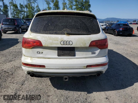 2010 Audi Q7 Premium Plus with VIN WA1LMAFE2AD001536, listed as a Copart auction lot 55660415 with Not provided miles and Clean title. Bid and sale history available at DreamBid. Image 6.