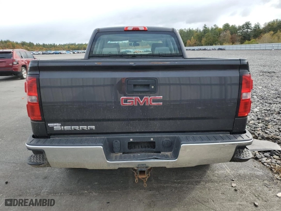 2015 GMC Sierra 1500 with VIN 1GTV2TEH4FZ355645, listed as a Copart auction lot 76285064 with 104,206 mi miles and Salvage Title. Bid and sale history available at carsss.com. Image 6.