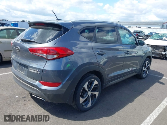 2016 Hyundai Tucson Limited z VIN KM8J3CA21GU133801, wystawiony jako IAAI lot #42083547 z przebiegiem 54 244 mil mil oraz . Historia ofert i sprzedaży dostępna na DreamBid. Obrazek 4.