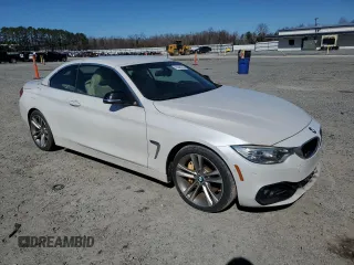 2015 BMW 4 Series 435i with VIN WBA3T3C57FP738646, listed as a Copart auction lot 45648395 with 90,791 mi miles and Clean Title. Bid and sale history available at carsss.com. Image 4.