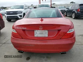 2013 Mercedes-Benz SLK-Class SLK 250 with VIN WDDPK4HA4DF073085, listed as a Copart auction lot 73961824 with 0 mi miles and Salvage Title. Bid and sale history available at carsss.com. Image 6.