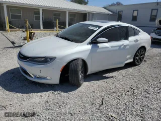 2015 Chrysler 200 C with VIN 1C3CCCEG9FN589416, listed as a Copart auction lot 49173945 with 127,461 mi miles and Salvage Title. Bid and sale history available at carsss.com. Image 1.