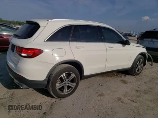 2019 Mercedes-Benz GLC 300 with VIN WDC0G4JB9KV159358, listed as a Copart auction lot 56053465 with 89,497 mi miles and Salvage title. Bid and sale history available at DreamBid. Image 3.