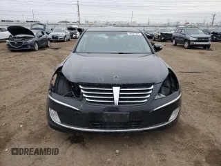 2012 Hyundai Equus Signature with VIN KMHGH4JH3CU055327, listed as a Copart auction lot 44697385 with 157,183 mi miles and Salvage Title. Bid and sale history available at DreamBid. Image 5.