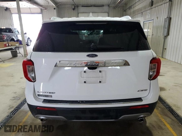 2022 Ford Explorer Limited with VIN 1FMSK8FH2NGB27972, listed as a Copart auction lot 50891715 with 29,132 mi miles and Salvage Title. Bid and sale history available at carsss.com. Image 6.
