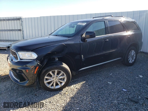 2024 Dodge Durango SXT with VIN 1C4RDJAG6RC114917, listed as a Copart auction lot 82828104 with 20,977 mi miles and Clean title. Bid and sale history available at DreamBid. Image 1.