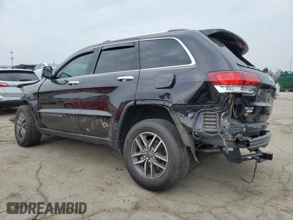 2021 Jeep Grand Cherokee Limited with VIN 1C4RJFBG0MC529843, listed as a Copart auction lot 60390155 with 40,415 mi miles and Salvage title. Bid and sale history available at DreamBid. Image 2.