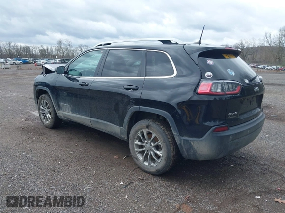 2019 Jeep Cherokee Latitude Plus with VIN 1C4PJMLB1KD237138, listed as a IAAI auction lot 41956339 with 81,180 mi miles. Bid and sale history available at carsss.com. Image 3.