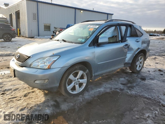 2007 Lexus RX 350 with VIN 2T2HK31U47C018559, listed as a Copart auction lot 48713435 with Not Provided miles and Salvage Title. Bid and sale history available at DreamBid. Image 1.